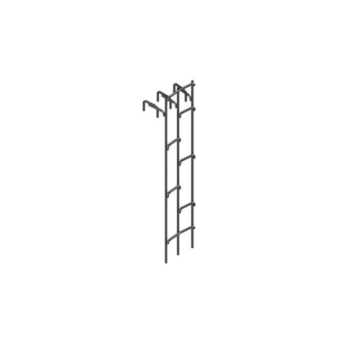 Канализационная лестница КЛ-2.5 (Л-1; Л-18) для колодцев